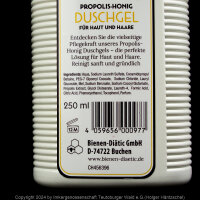 Propolis-Honig Duschgel für Haut und Haare