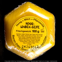 Honig-Milch-Wabenseife